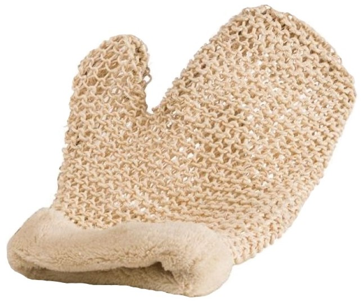 Мочалка-рукавичка для душу зі сизалю Suavipiel Natural (8410262100240) - зображення 1