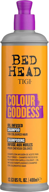 Szampon do włosów farbowanych Tigi Bed Head Color Goddess Szampon do włosów farbowanych 400 ml (615908432398) - obraz 1