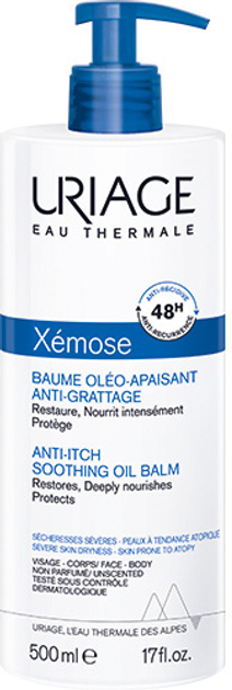 Бальзам-олія Uriage Xemose Anti-Itch Soothing Oil Balm Заспокійливий 500 мл (3661434006968) - зображення 1