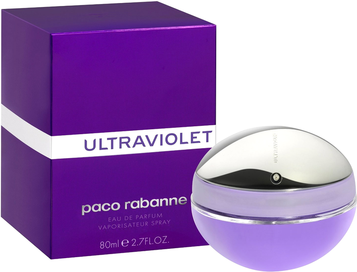 Woda perfumowana damska Paco Rabanne Ultraviolet 80 ml (3349666010532) - obraz 1