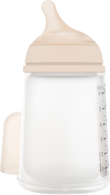 Butelka antykolkowa Suavinex Zero 180 ml Smoczek o wolnym przepływie (304755) - obraz 1
