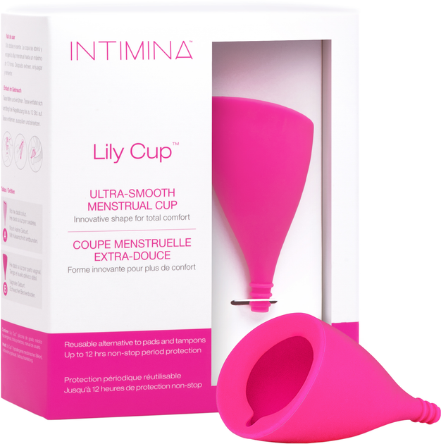 Kubeczek menstruacyjny Intimina Lily Cup rozmiar B (7350022276420) - obraz 1