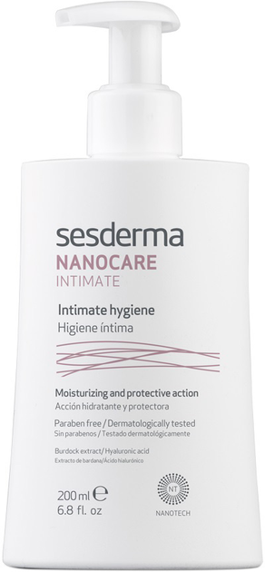 Żel do higieny intymnej Sesderma Nanocare 200 ml (8429979263070) - obraz 1