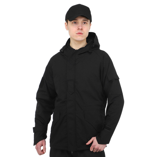 Куртка флісова Military Rangers CO-8573 розмір M Колір: Чорний - зображення 1