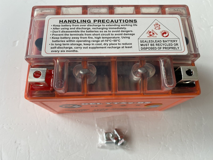Акумулятор гелевий RTECH YTX9-BS GEL (+/-) 12V, 9Ah, 120А EN, 151x86x106 мм, вес 2.740кг (YTX9-4) - зображення 2