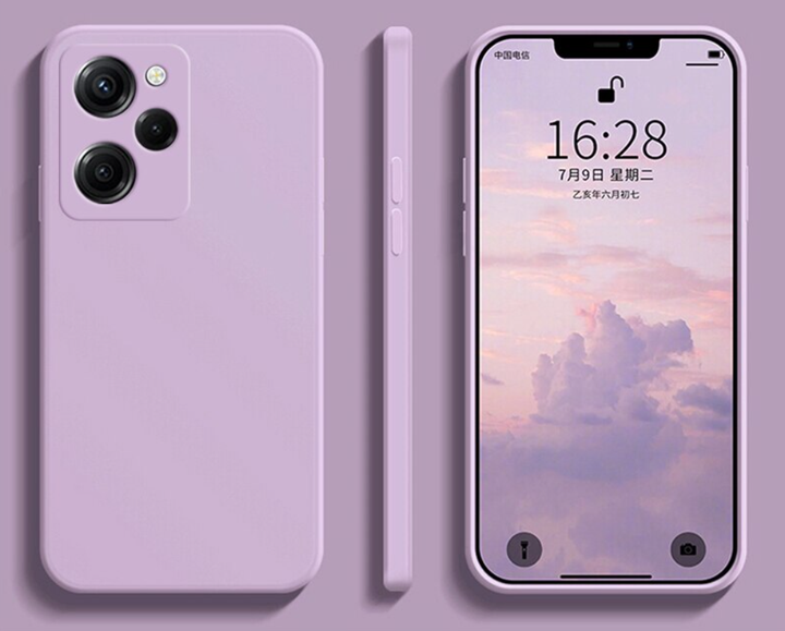 Силіконовий чохол Soft Touch для Xiaomi Redmi 12 Лавандовий - Фото 1 Силіконовий чохол Soft Touch для Xiaomi Redmi 12 Лавандовий - зображення 1