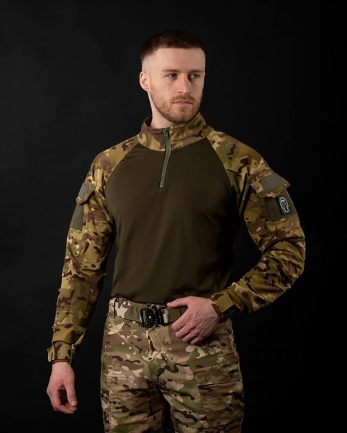 Сорочка тактична бойова BEZET камуфляжний, XL - зображення 1
