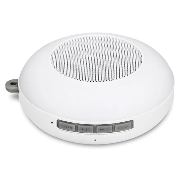 Бездротова Bluetooth-колонка VHG X1 Барвиста LED лампа із сенсорним керуванням і мікрофоном, White - зображення 2