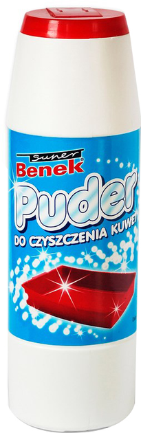 Puder do czyszczenia kuwet SUPER BENEK 375g (DLZCCHZWI0014) - obraz 1