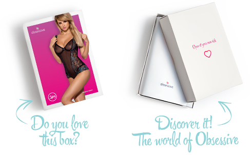 Сетчатое боди на косточках Obsessive Amanta teddy S/M, черное, с доступом - изображение 8