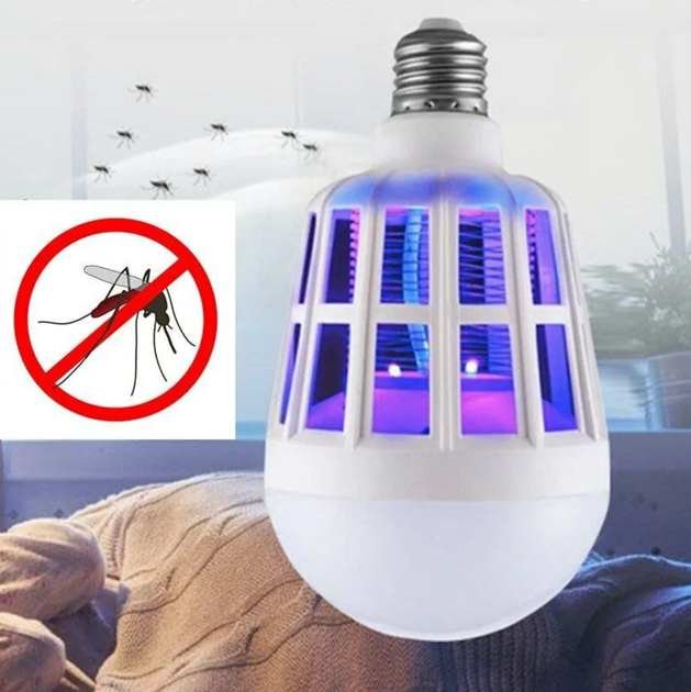 Светодиодная лампа приманка для насекомых Zapp Light, электрическая ловушка для насекомых, противомоскитная - изображение 2