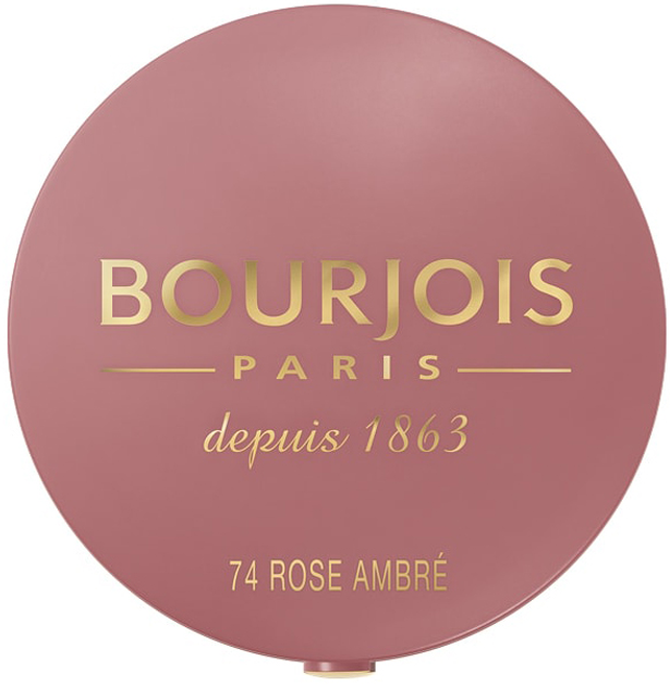 Рум'яна Bourjois Blush 74 Бурштинова троянда 2.5 г (3614225613227) - зображення 1