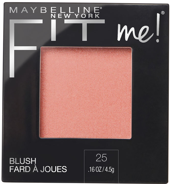 Рум'яна Maybelline New York Fit Me 25 Рожевий 4.5 г (3600531537470) - зображення 1