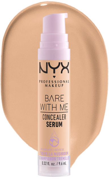 Консилер-сироватка NYX Professional Makeup Bare With Me 04 Beige 9.6 мл (0800897129798) - зображення 3