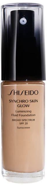 Podkład Shiseido Synchro Skin Glow Luminising Fluid Foundation R4 30 ml (0729238135475) - obraz 1