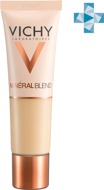 Тональний крем Vichy Mineralblend Cream Зволожувальний Agate 09 30 мл (3337875641920) - зображення 1