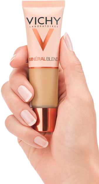 Podkład Vichy Mineralblend Cream Nawilżający Agate 09 30 ml (3337875641920) - obraz 7