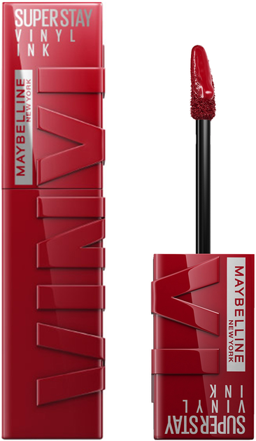 Pomadka w płynie Maybelline New York SuperStay Vinyl Ink trwała #15 4,2 ml (0000030148116) - obraz 5