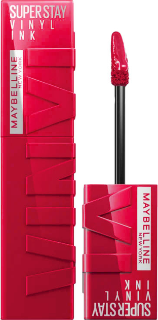 Permanentna szminka w płynie Maybelline New York SuperStay Vinyl Ink Liquid Lipstick #50 4,2 ml (0000030150669) - obraz 1