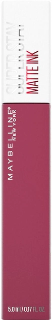 Matowa szminka w płynie Maybelline New York Super Stay Matte Ink 155 Savant 5 ml (3600531579067) - obraz 1