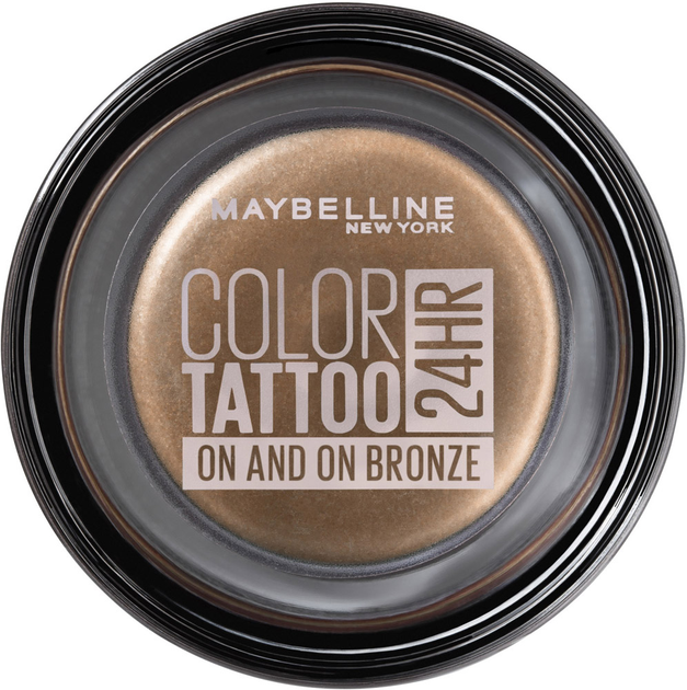 Maybelline New York Color Tattoo żelowe cienie do powiek w kremie 24h 4,5 g 35-Bronze znowu i znowu (3600530777594) - obraz 1