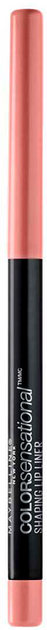 Олівець для губ Maybelline New York Color Sensational Shaping Lipliner 10 Нюд 2 г (3600531361389) - зображення 2