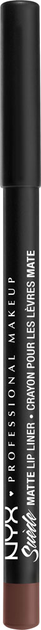 Олівець для губ NYX Professional Makeup Suede Matte Lip Liner 37 Los Angeles (0800897156701) - зображення 1