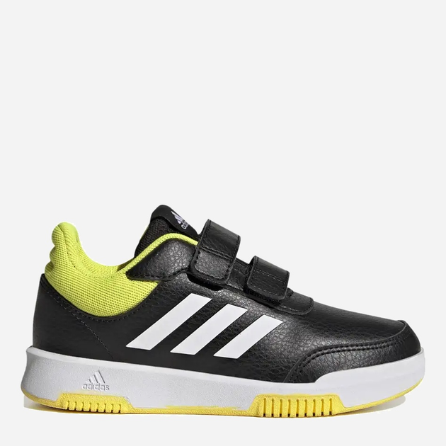 Buty sportowe chłopięce na rzepy Adidas Tensaur Sport 2.0 CF GW6441 31 Czarne z żółtym (4065426084689) - obraz 1