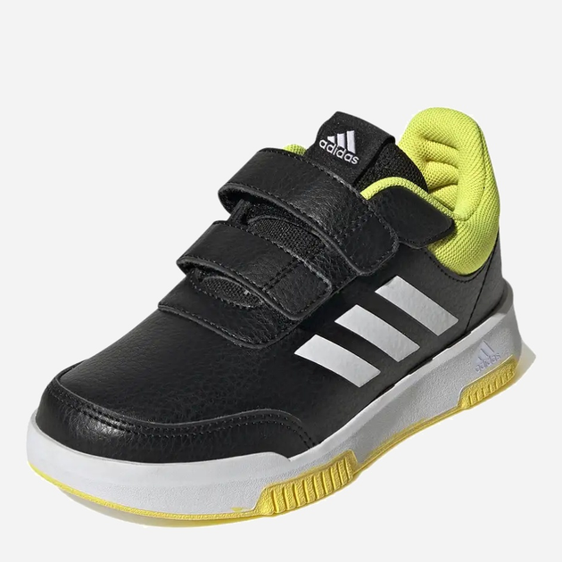Дитячі кросівки для хлопчика adidas Tensaur Sport 2.0 CF GW6441 29 Чорні з жовтим (4065426084672) - зображення 6