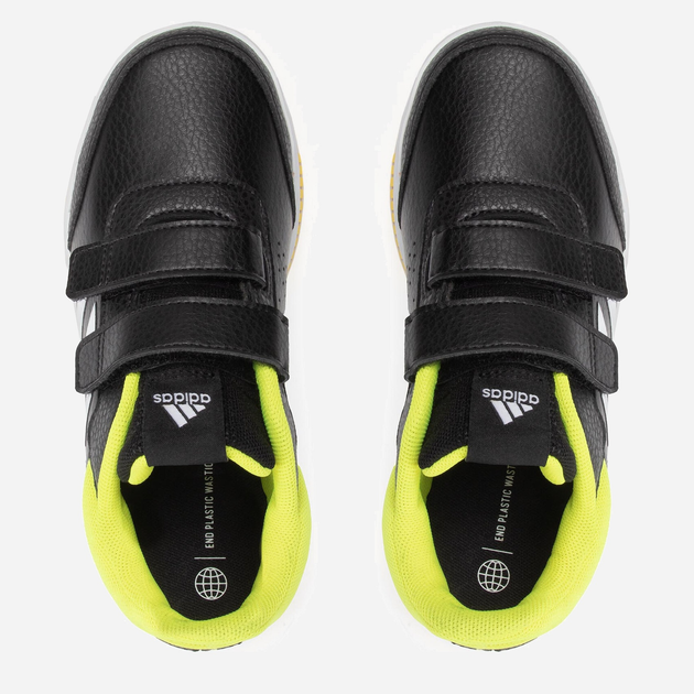 Дитячі кросівки для хлопчика adidas Tensaur Sport 2.0 CF GW6441 30 Чорні з жовтим (4065426084535) - зображення 7