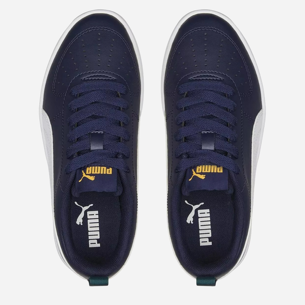Sneakersy chłopięce Puma Rickie jr 38431107 37 Granatowe (4065449284806) - obraz 6