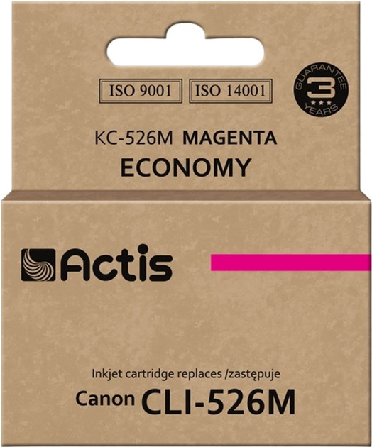 Картридж ACTIS для Canon CLI-526M Magenta (KC-526M) - зображення 1