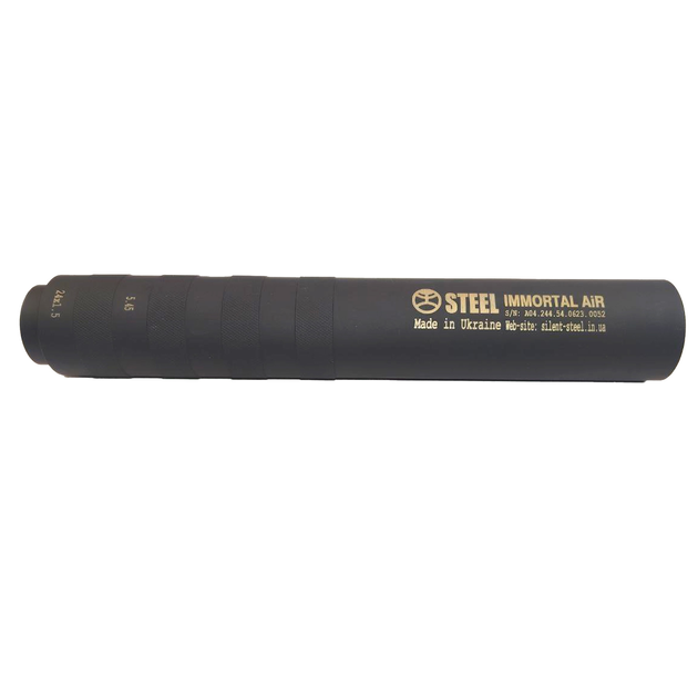 Глушник Steel IMMORTAL AIR для калібру 5.45 різьблення 24*1.5. - зображення 1