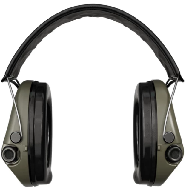 Активні тактичні навушники Supreme Pro X зі шкіряним оголів'ям. - зображення 2