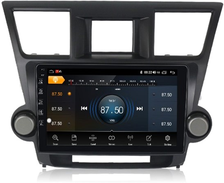 Штатное головное устройство Torssen Toyota Highlander XU 40 2010-2016 ...