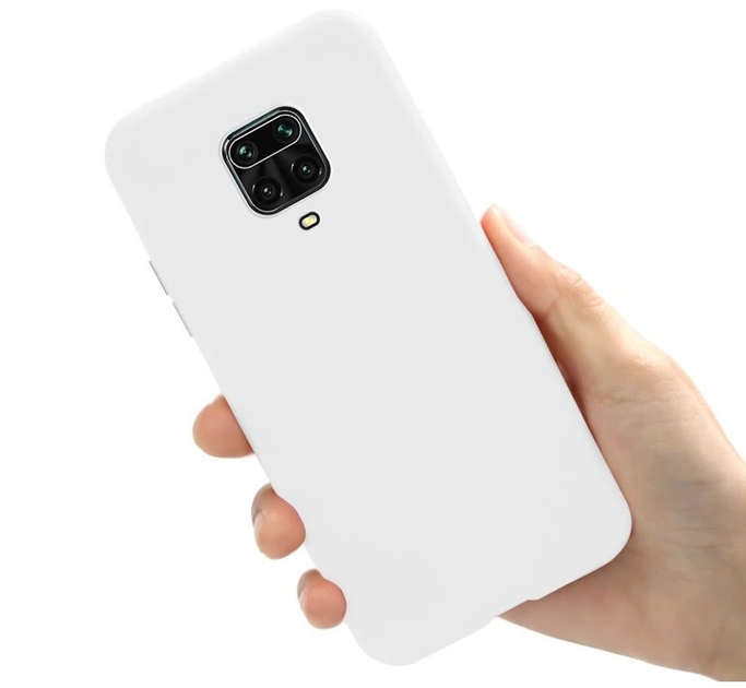 Чехол Style для Xiaomi Redmi Note 9 Pro силиконовый бампер Белый – фото ...