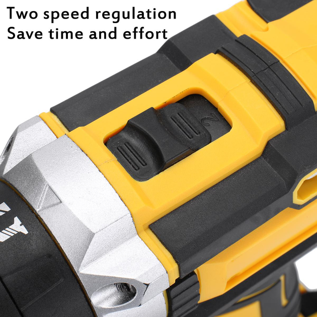 Аккумуляторная дрель в чемодане с 2 аккумуляторами XPRO Power Drill 1344-1, черный (42650-1344-1_861) - изображение 7
