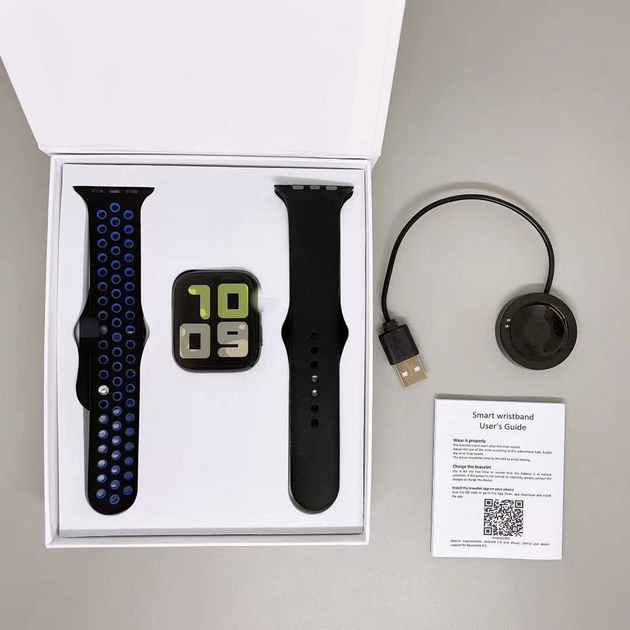 Умные смарт часы Smart Watch T 55-1.54-поддержка звонков, спортивные режимы, влагозащита ip 67 Black - изображение 7