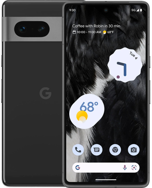 Smartfon Google Pixel 7 5G 8/128GB Czarny - obraz 1