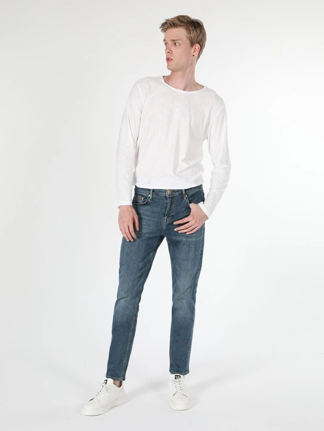 Джинсы Slim Fit мужские Colin's CL1060512-DN41181 28-32 Enjor Wash (8683197395641) - изображение 3