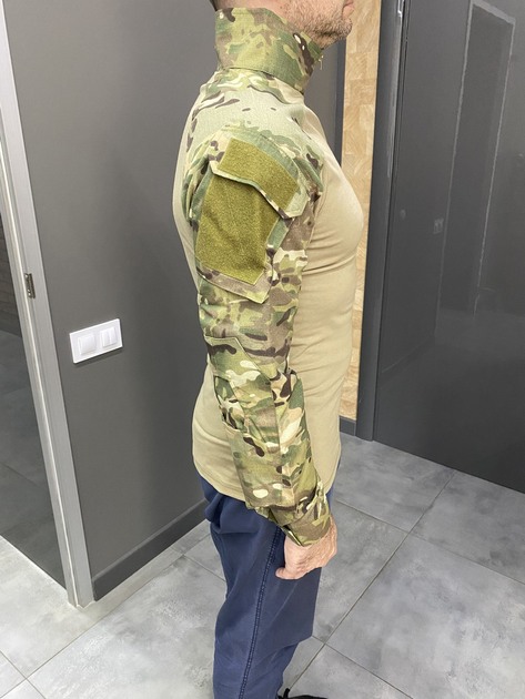 Армейская тактическая рубашка Убакс Yakeda Combat Мультикам XL - изображение 2