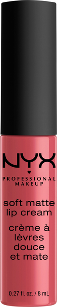 Szminka w płynie NYX Professional Makeup Soft Matte Lip Cream 08 San Paulo (800897142896) - obraz 1