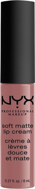 Рідка помада для губ NYX Professional Makeup Soft Matte Lip Cream 38 Toulouse (800897078157) - зображення 1