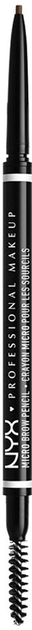NYX Professional Makeup Micro Brow Pencil 05 Ash Brązowy 0,09 g (800897836870) - obraz 1
