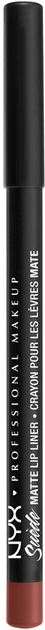 Олівець для губ NYX Professional Makeup Suede Matte Lip Liner 58 Girl, Bye (800897170493) - зображення 1