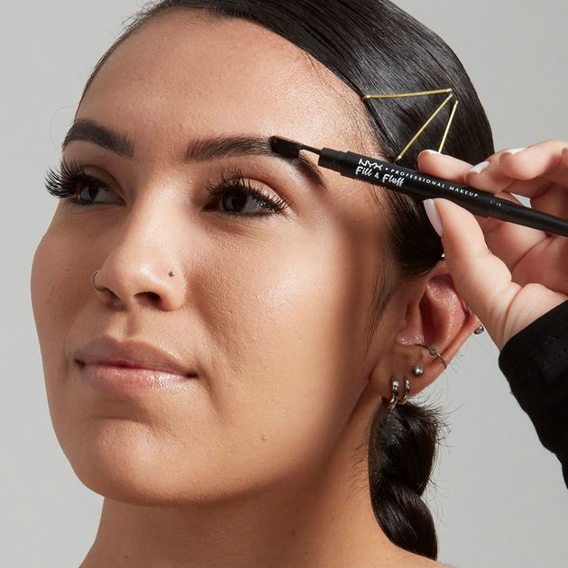 Kredka do brwi NYX Professional Makeup Fill & Fluff 09 Clear 0.2 g (800897203788) - obraz 4