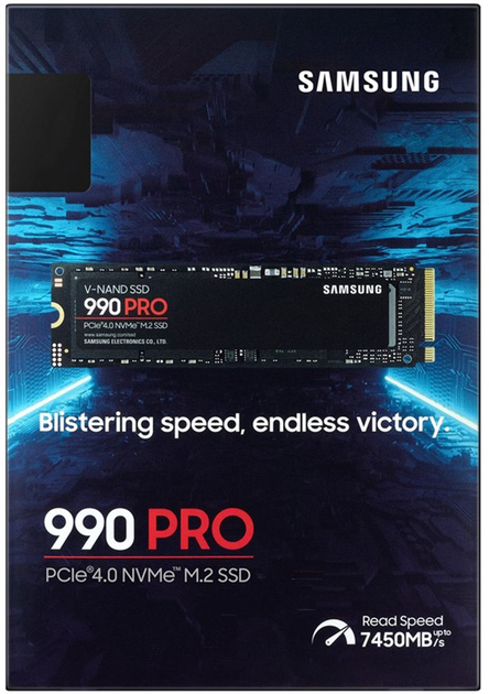 Dysk SSD Samsung 990 PRO 1TB M.2 NVMe PCIe 4.0 V-NAND (MLC) (MZ-V9P1T0BW) - obraz 4