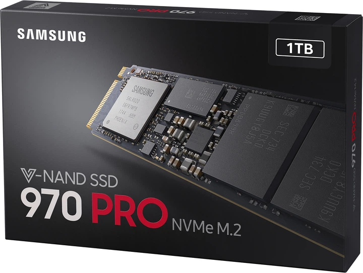 Samsung (MZ-V7E1T0BW M.2 NVMe 1TB EVO 970 Samsung накопичувач SSD 【動作未確認】 SSD M.2 NVMe 1TB PRO 970 内蔵型SSD