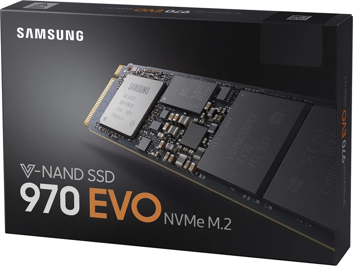 SSD диск Samsung 970 Evo series 1TB M.2 PCIe 3.0 x4 V-NAND TLC (MZ