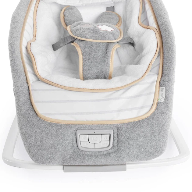 Leżaczek-bujaczek Ingenuity Boutique Collection Bella Teddy (10986) (074451109865) - obraz 6
